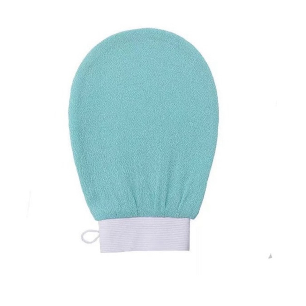 Deep Exfoliating Glove Body Scrub in Green